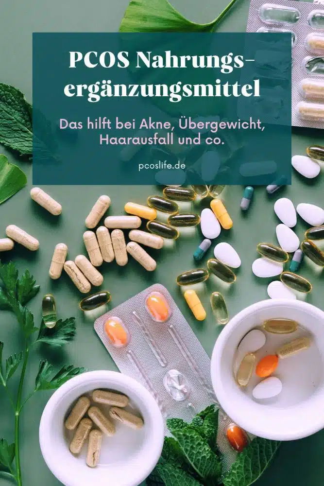 PCOS Nahrungsergänzungsmittel: Das hilft bei Akne, Übergewicht, Haarausfall und Co.